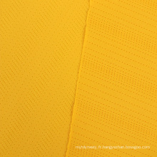 Tissu à sec Fix Humidité Mévoi à 95% Polyester 5% Tissu en maille extensible en spandex pour vêtements de sport